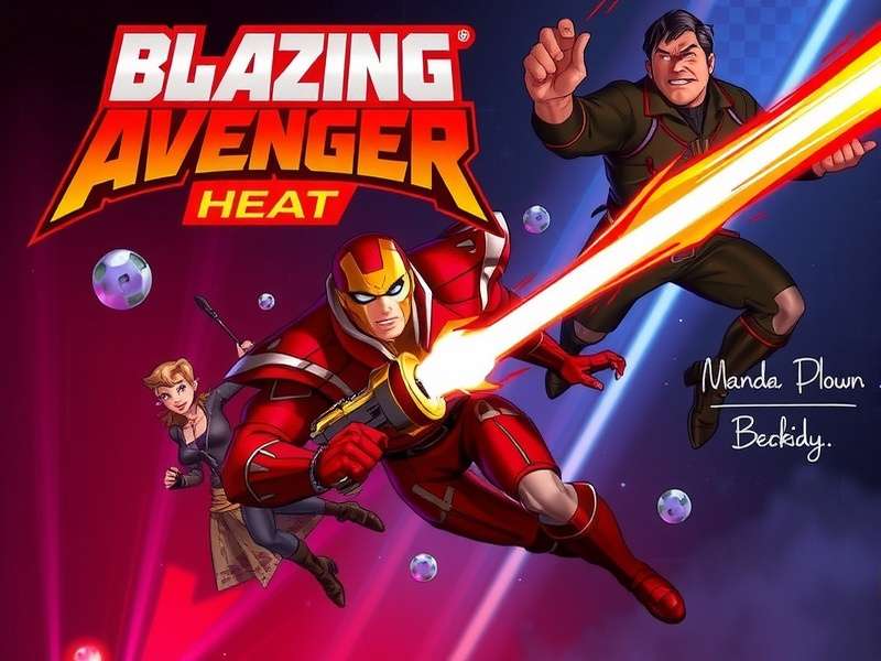 Blazing Heat Avenger Game Cover